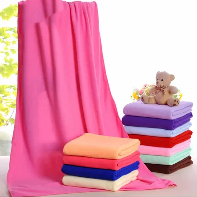 Microfiber Bath Towel Absorbent Towel Bath Light Purple - Shop at LoveMi