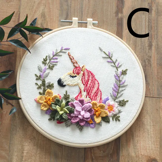 European Style Embroidery Material Package Semi finished Product Kit - Shop at LoveMi