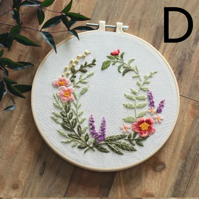 European Style Embroidery Material Package Semi finished Product Kit - Shop at LoveMi