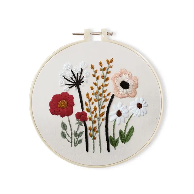 Dainty Stems Embroidery Kit 30X30 - Shop at LoveMi