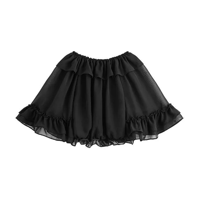Lolita With Charlotte Female Puff Sleeve Short Sleeve Shirt Cabbage Cat And Love Letter Lo Black Black - Shop at LoveMi