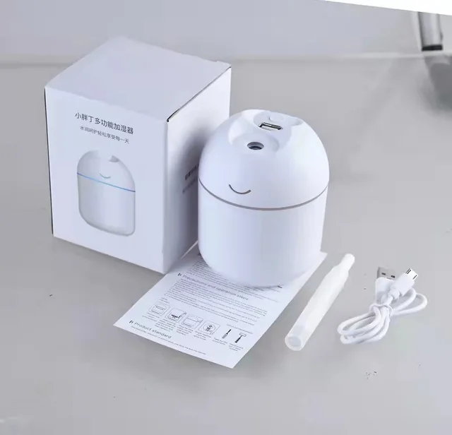 Small Desktop Home Car USB Large Capacity Spray Aromatherapy White - Shop at LoveMi