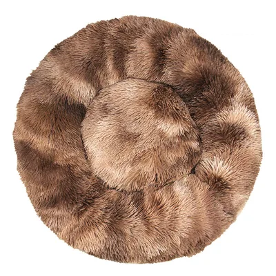 Simple Plush Winter Warm Pet Nest Tie Dye Coffee - Shop at LoveMi