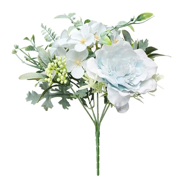 Simulation Wedding Holding Bouquet Blue - Shop at LoveMi