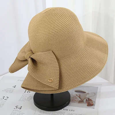 Women's Summer Fashion Split Sun Hat Fisherman Hat Khaki - Shop at LoveMi