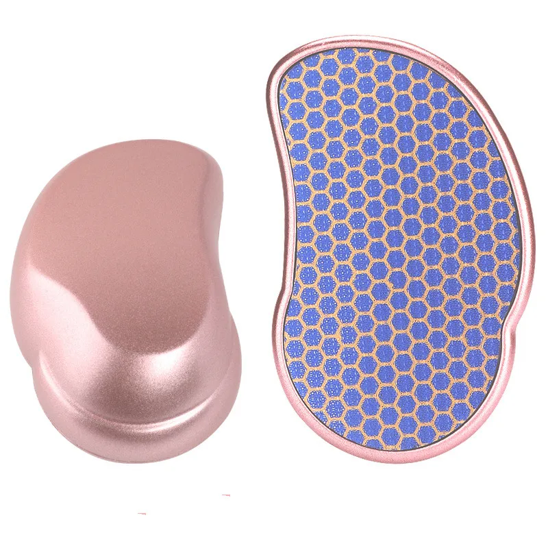 Nano Foot Polisher To Remove Dead Skin, Foot Sniffing Board, Hair Beauty Tool, Glass File - Champagne Gold A