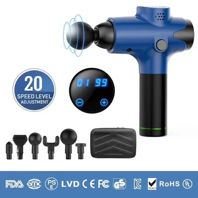 Massage Gun Fitness Equipment Fascia Gun Blue - Shop at LoveMi