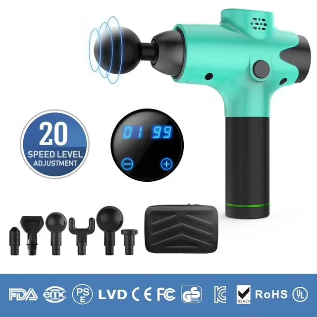 Massage Gun Fitness Equipment Fascia Gun Green - Shop at LoveMi