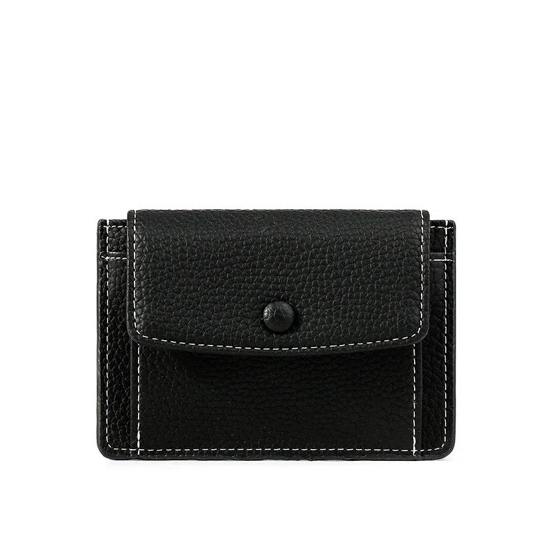 Card Holder Fashion Multifunctional Storage Coin Bag Creative Coin Purse Black - Shop at LoveMi