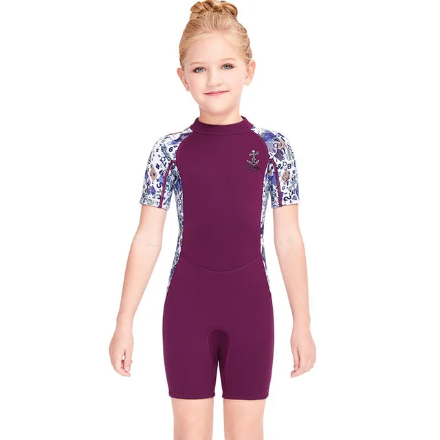 Short Sleeve Snorkeling Surfing Wetsuit Red - Shop at LoveMi