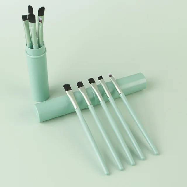 Mini No. 8 Makeup Brush Set Brush 5Pcs D - Shop at LoveMi