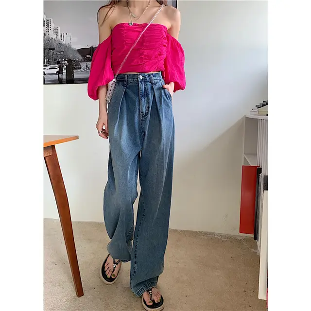 Sexy Zipper Three Color Stitching Suspenders Casual Long Jumpsuit Picture Color - Shop at LoveMi