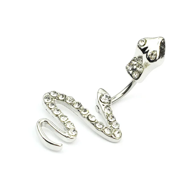 Inlaid Diamond Alphanumeric Navel Ring Navel Nail Spot Sales 4Style - Shop at LoveMi