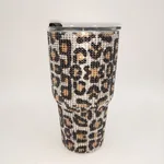 Golden Leopard Print