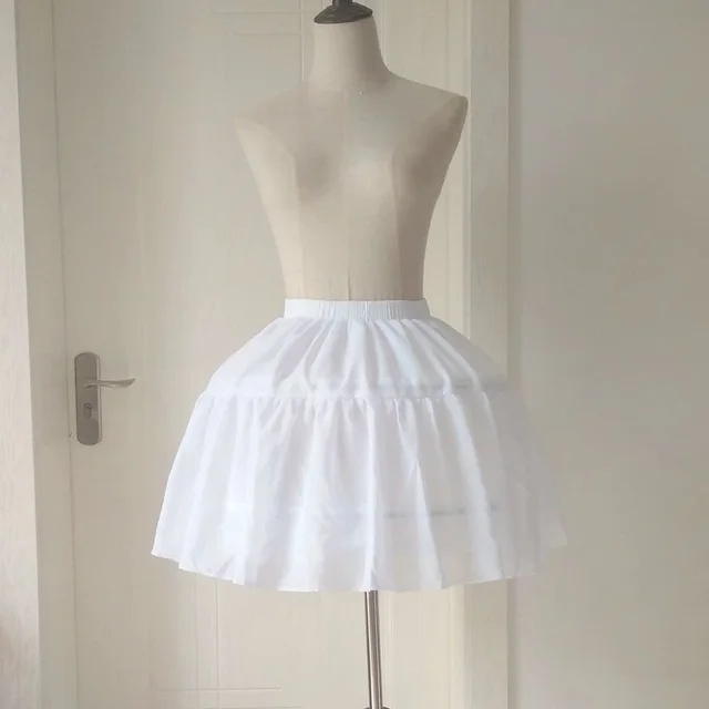 Adjustable Violent Carmen Petticoat Skirt White - Shop at LoveMi