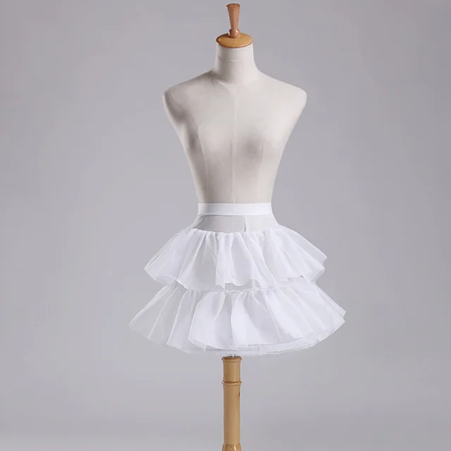 Wedding Dress 2 Layer Children's Petticoat White - Shop at LoveMi