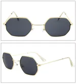 Gold Frame Black Film