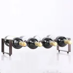 Single Layer Four Bottles