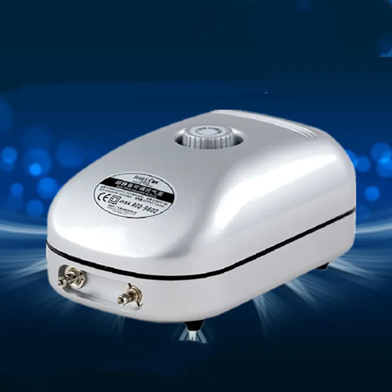 Ultra-quiet Air Double Head Four Head Fish Tank Oxygen Oxygen - Four Holes