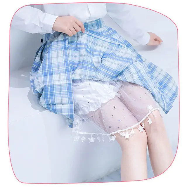 JK Bloomers Pumpkin Pants Lolita Knitted Leggings White - Shop at LoveMi