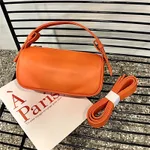 Candy Color Portable Hand Bag Zipper Dumpling Bag One-shoulder Diagonal Bag - Orange - View 1