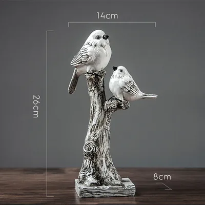 Bird Decorations, Home Furnishing Resin Crafts, Soft Decorations C Style - Shop at LoveMi
