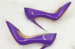 Season Fashion Pointed Toe Ladies Stiletto Shoes - Purple