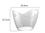 Large Transparent 8Liters