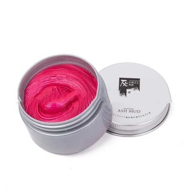 Disposable Hair Dye Cream, Shampoo Wax, Styling Color Hair Mud Rose Red - Shop at LoveMi