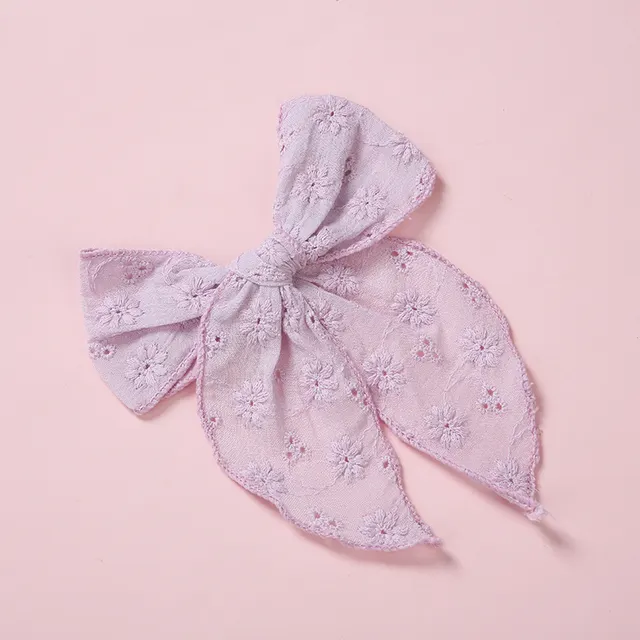One Word Clip Color Cotton Baby Girl Hairpin 12Color - Shop at LoveMi