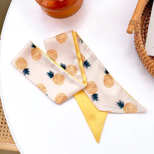 All match Go Out Headdress Girls Wash Face Headband Women Yellow Pineapple - Shop at LoveMi