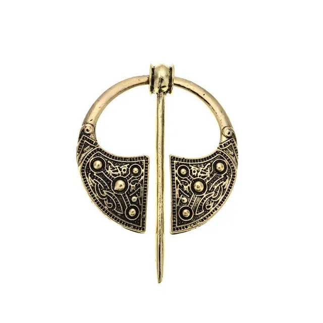 Vintage Viking With Metal Buckle Pin Ancient Bronze - Shop at LoveMi
