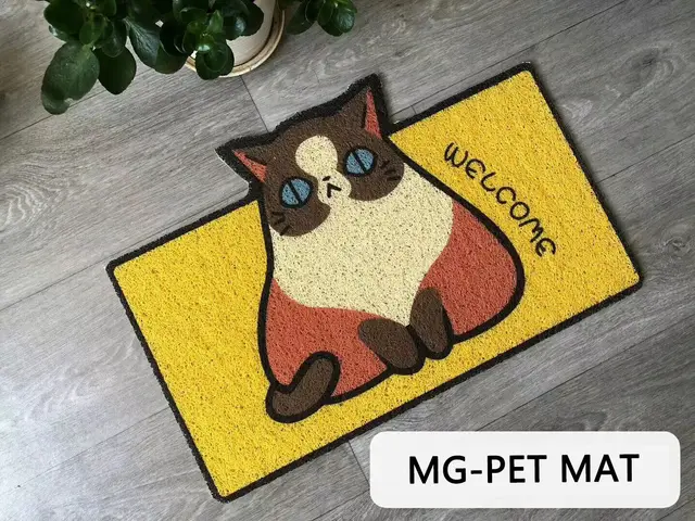 Home Bathroom Door Bathroom Non slip Mat Absorbent Foot Pad Yellow - Shop at LoveMi