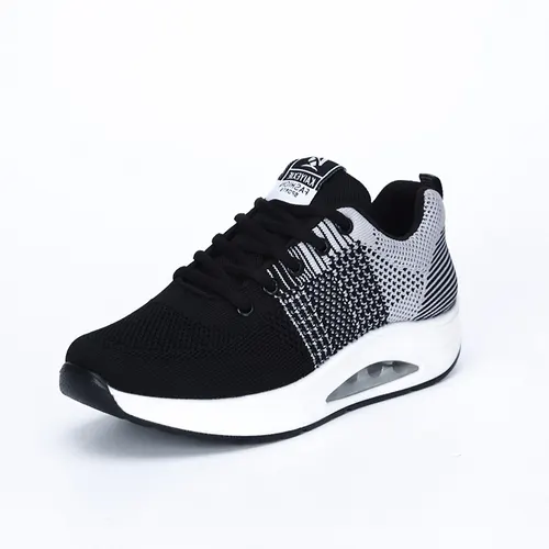 Air permeable dance shoes with flying mesh Grey - Shop at LoveMi