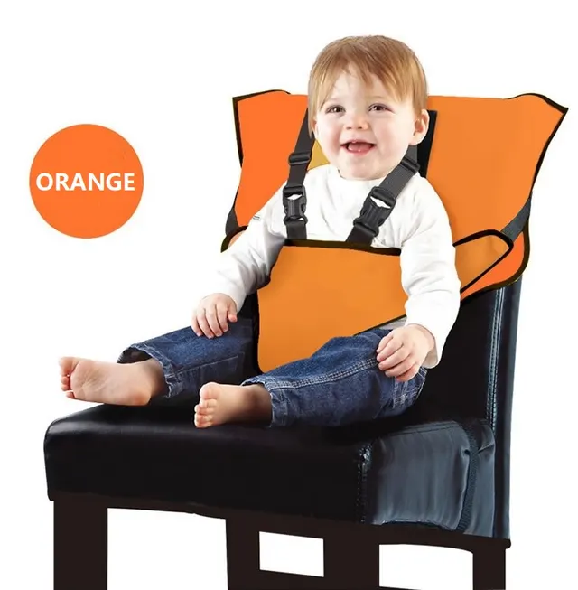 Baby Dining Chair Bag Portable Child Chair Cover Baby Out Orange - Shop at LoveMi