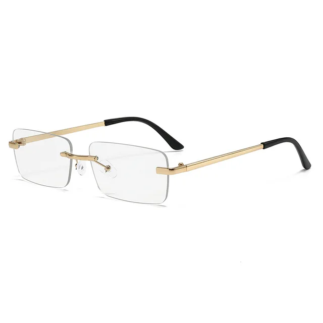 Retro Small Square Frame Sunglasses, Personality Glasses In Europe And America Transparente - Shop at LoveMi