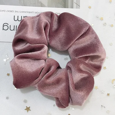 Flannel Hair Tie Hair Rope Velvet Fashion Ponytail Hair Accessories Korean Fan - Shop at LoveMi