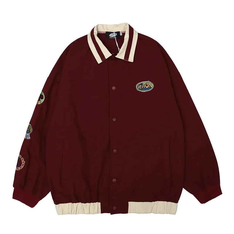 Spring, Autumn And Winter Baseball Uniforms Red - Shop at LoveMi
