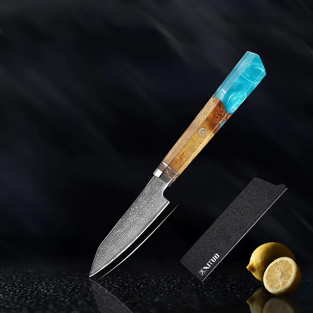 Kitchen Set Knife Damascus Steel Kitchen Knife Kitchen Knife Chef Knife Santoku Knife Japanese Knife Kitchen Tool - Shop at LoveMi