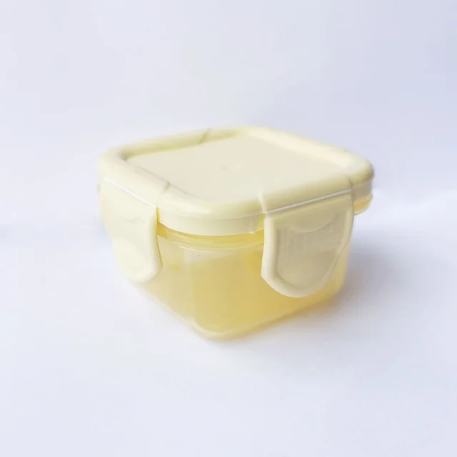 Distributed Small Box Mini Food Grade Thickened Sealed Pet Food Box Yellow - Shop at LoveMi