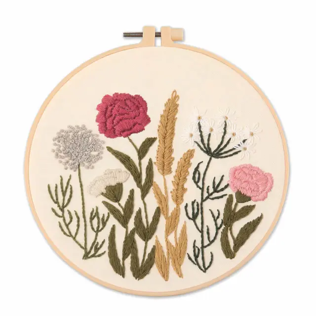 Embroidery Diy Material Package Embroidery Kit Embroidery Custom Manufacturer Cross Stitch Handmade Diy - Shop at LoveMi