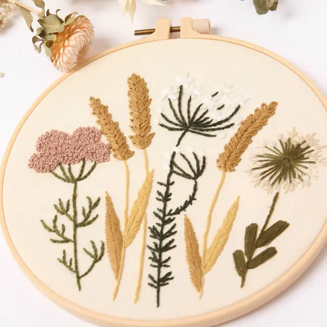 Embroidery Diy Material Package Embroidery Kit Embroidery Custom Manufacturer Cross Stitch Handmade Diy - Shop at LoveMi