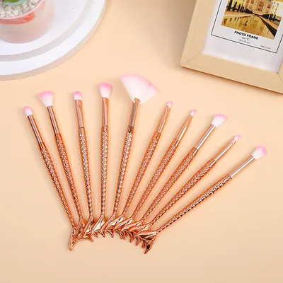 Loose Powder Eye Shadow Brush Fiber Hair Makeup Tool Cross border E commerce One Yellow - Shop at LoveMi