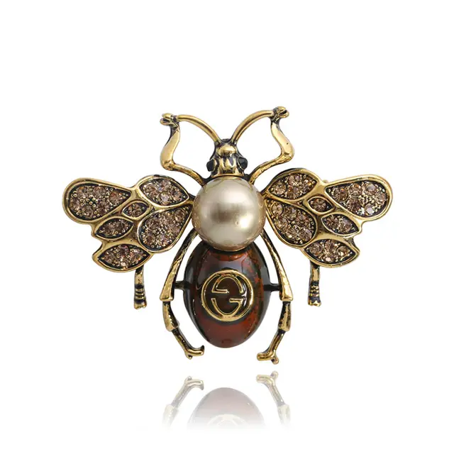 Lovely New Bee Brooch Yellow - Shop at LoveMi