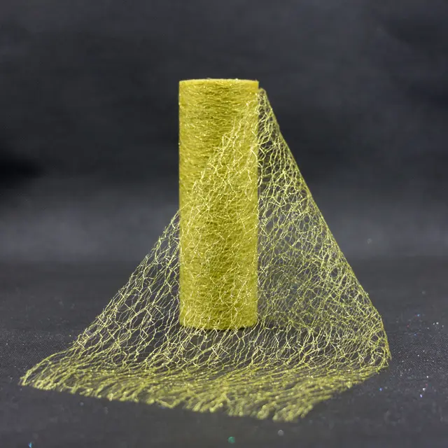 Net Yarn Roll Wedding Tulle Roll Gold - Shop at LoveMi