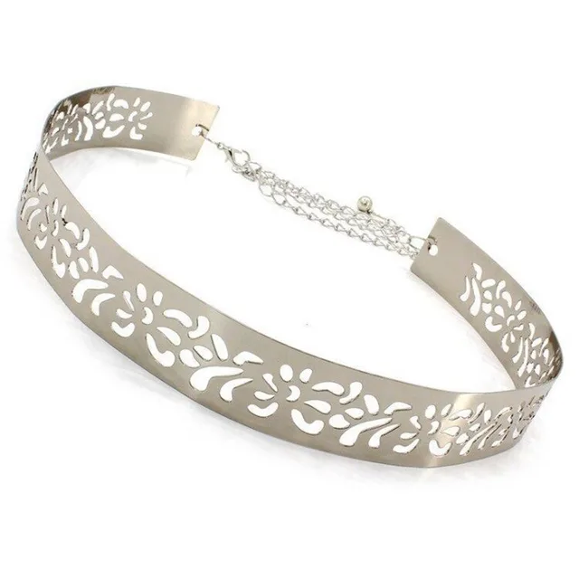 Personalized Simple Metal Mirror Waist Waist Chain Silver - Shop at LoveMi