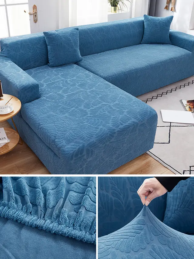 Stretch Sofa Cover Full Cover Living Room Sofa Cushion Towel Full Cover Cloth Style J - Shop at LoveMi