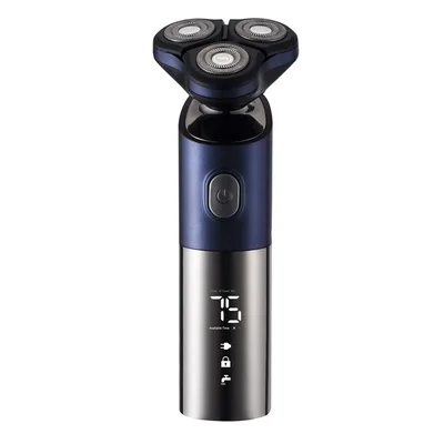 Multifunctional Intelligent Floating Electric Shaver Whole Body Washing Razor Rechargeable Blue - Shop at LoveMi