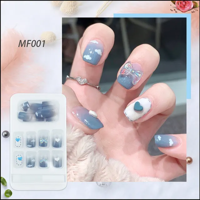 Repeated Use Of Removable Net Red Nail Stickers Glue Models - Shop at LoveMi