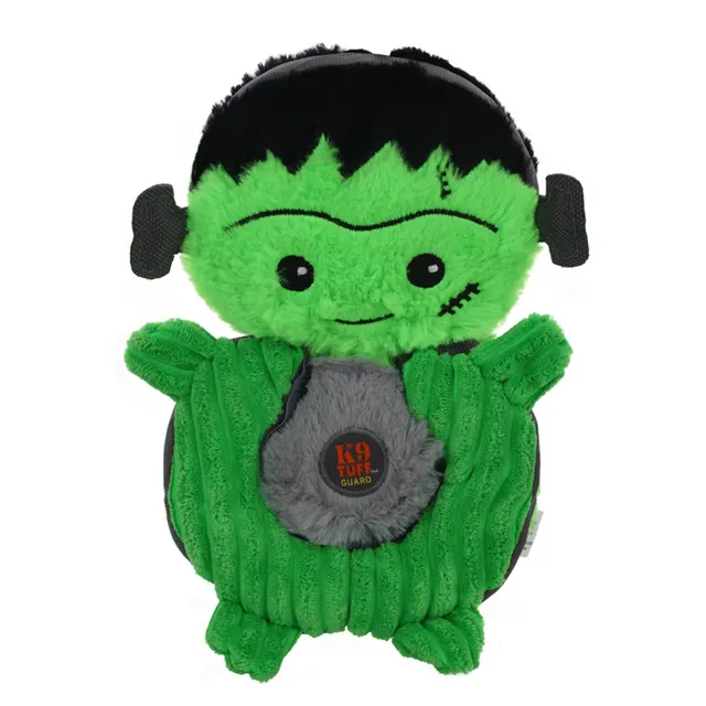 Pet Dog Toys Halloween Witch Devil Pumpkin Pet Training Squeak Toys Green - Shop at LoveMi